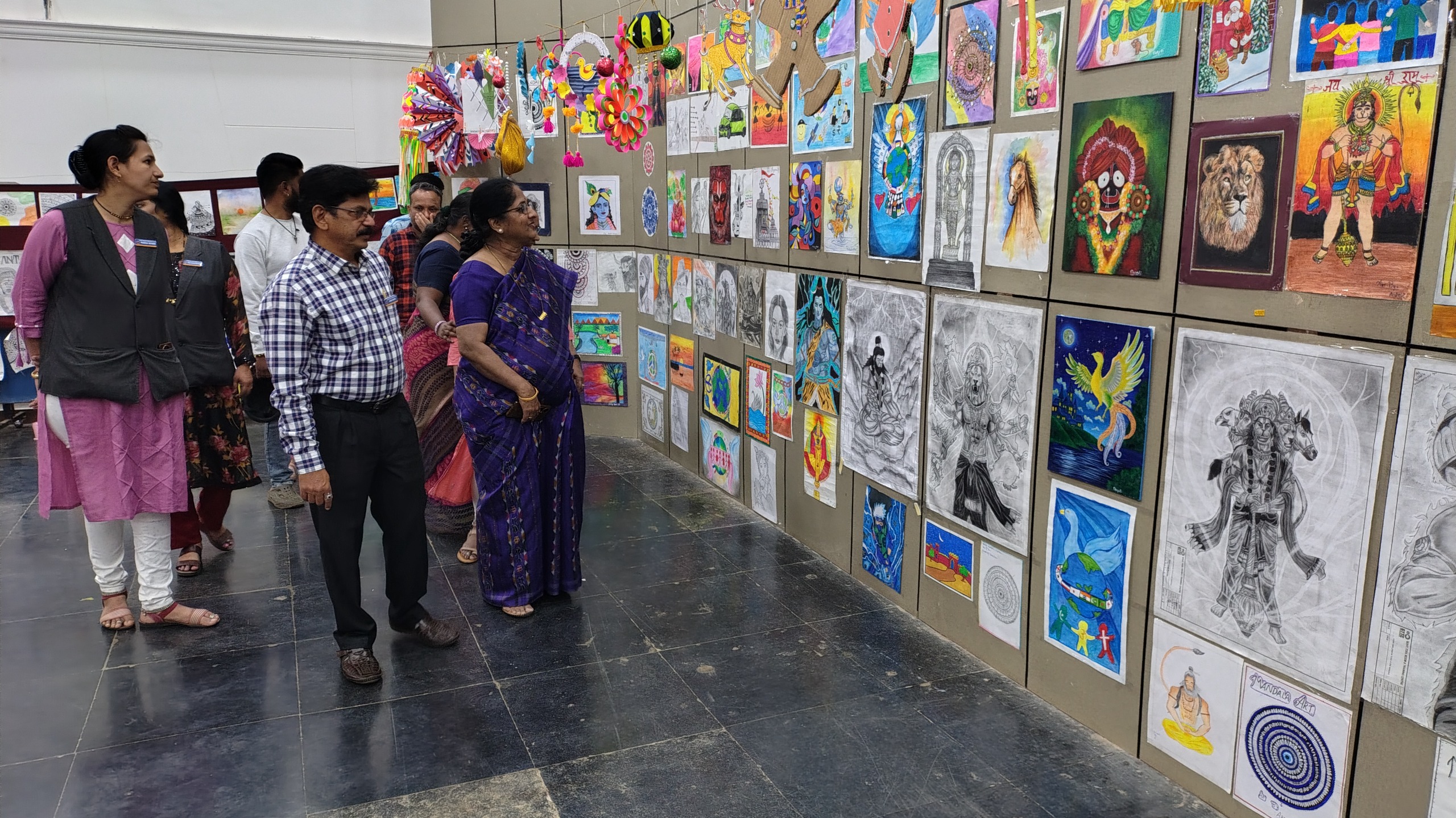  Art- Craft, Math- Science and AI–Robotics Exhibition